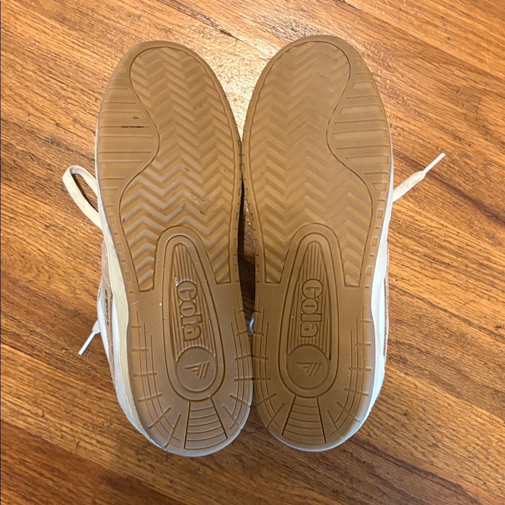 Gola Cream and Brown Sneakers - Picture 6 of 6